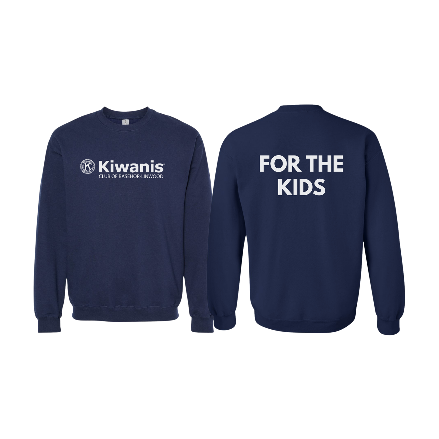 BL Kiwanis Printed Crewneck