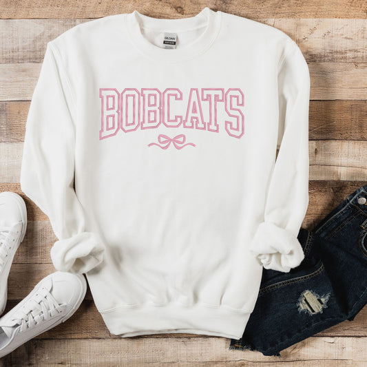 Bobcats Coquette Softstyle Crewneck