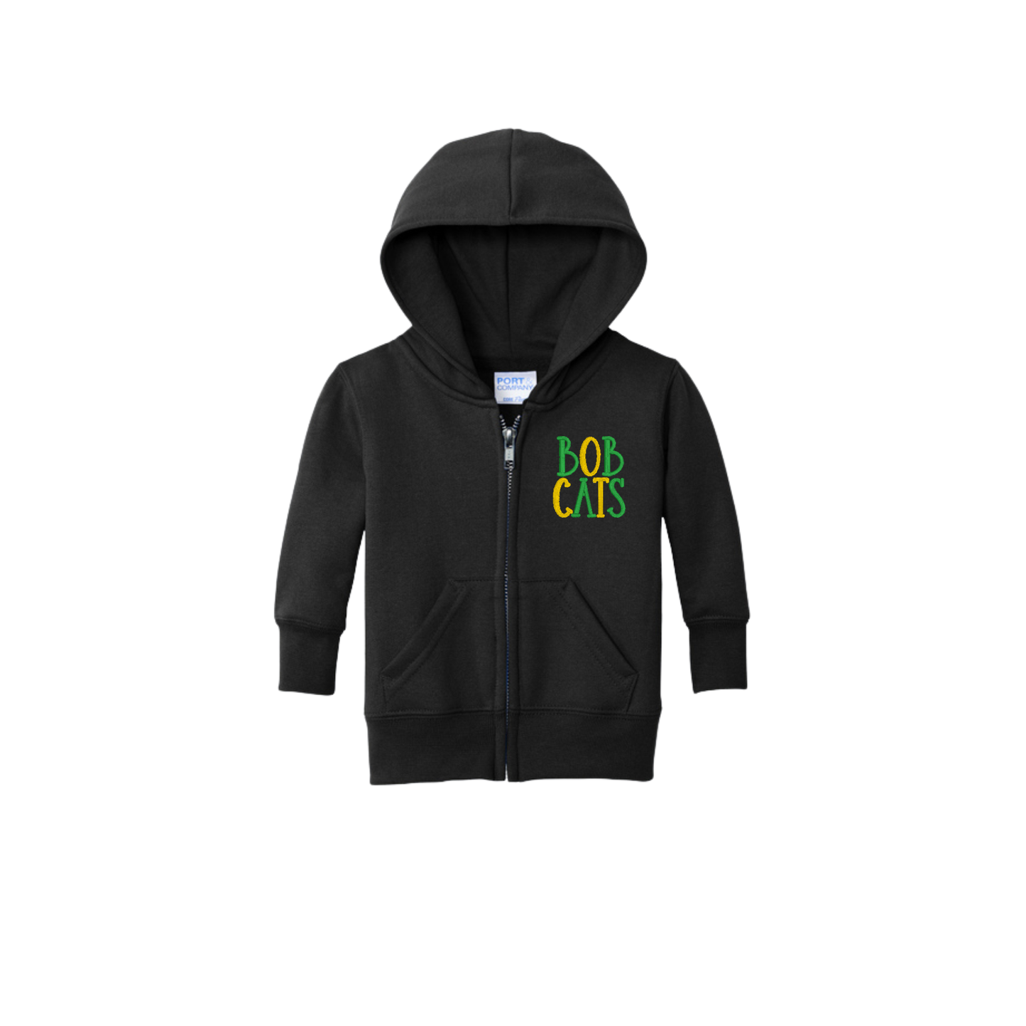 Custom Split Text Zip Hoodie - Infant & Toddler