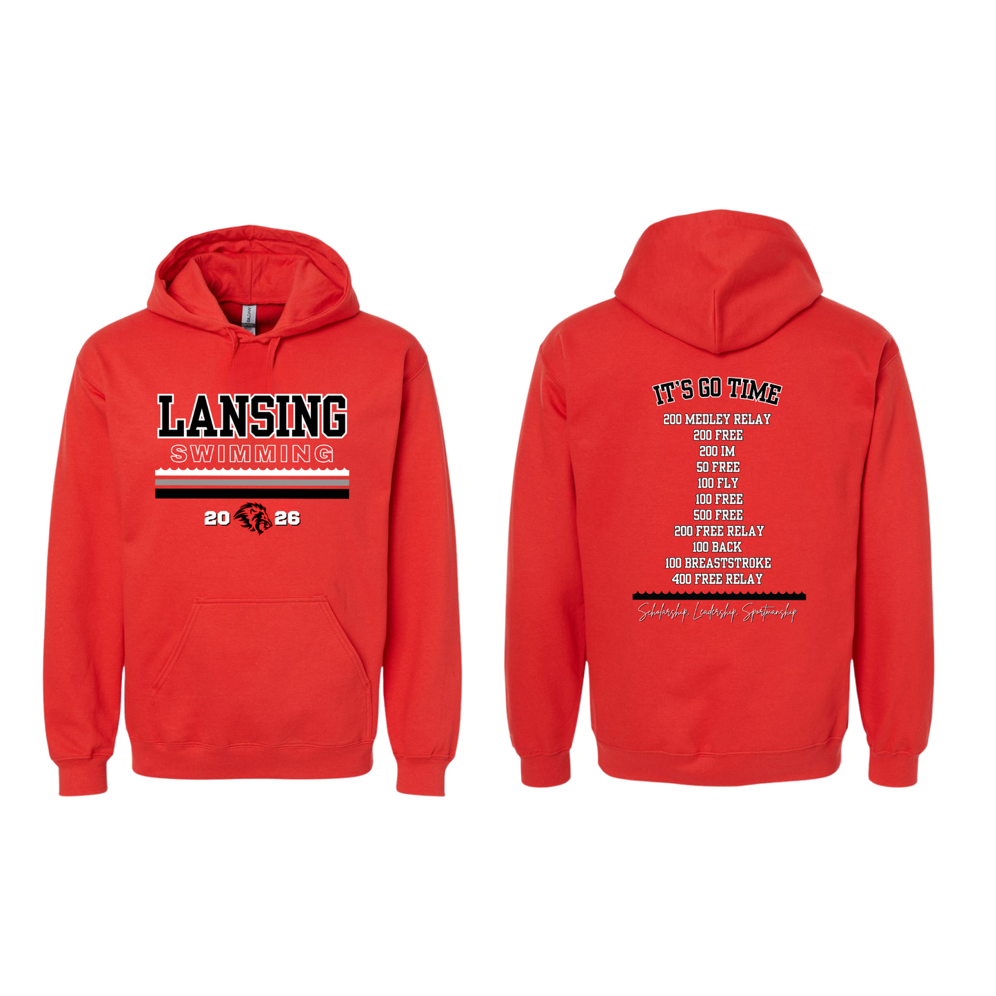 Lansing Swim Sweatshirt or Hoodie