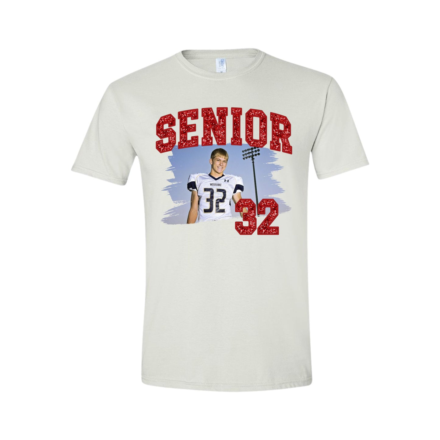 LHS Senior Football - Faux Sequins Lettering