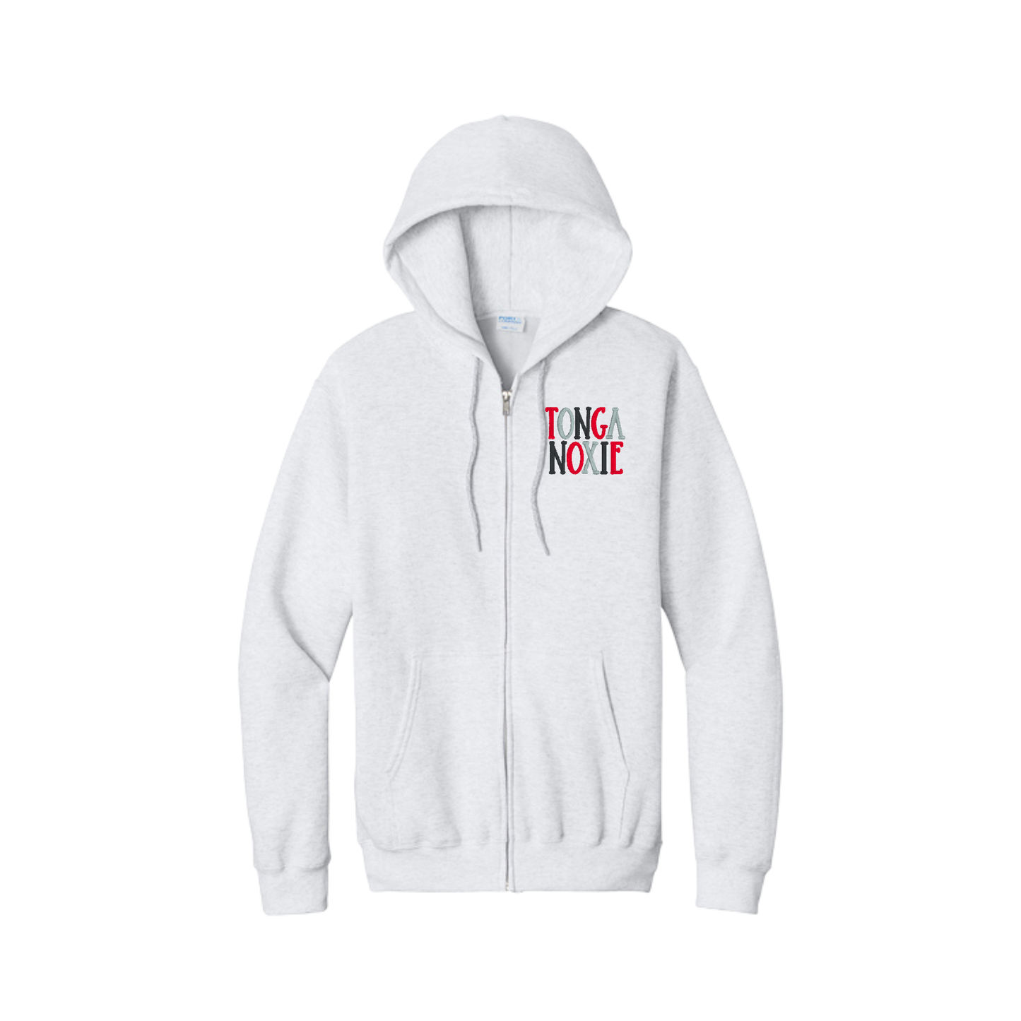 Tonganoxie Split Text Zip Hoodie - Adult & Youth