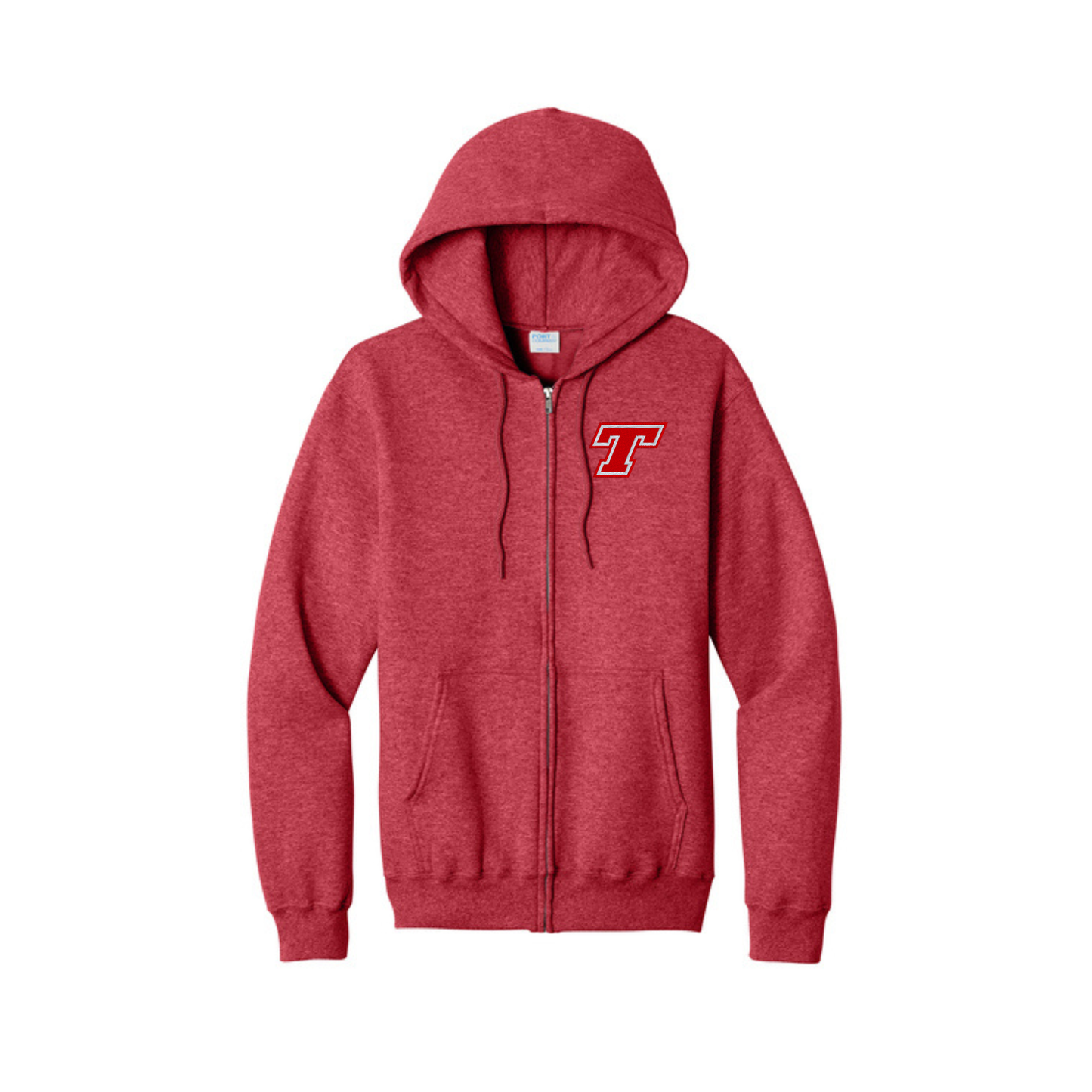 Tonganoxie Power T Zip Hoodie - Adult & Youth