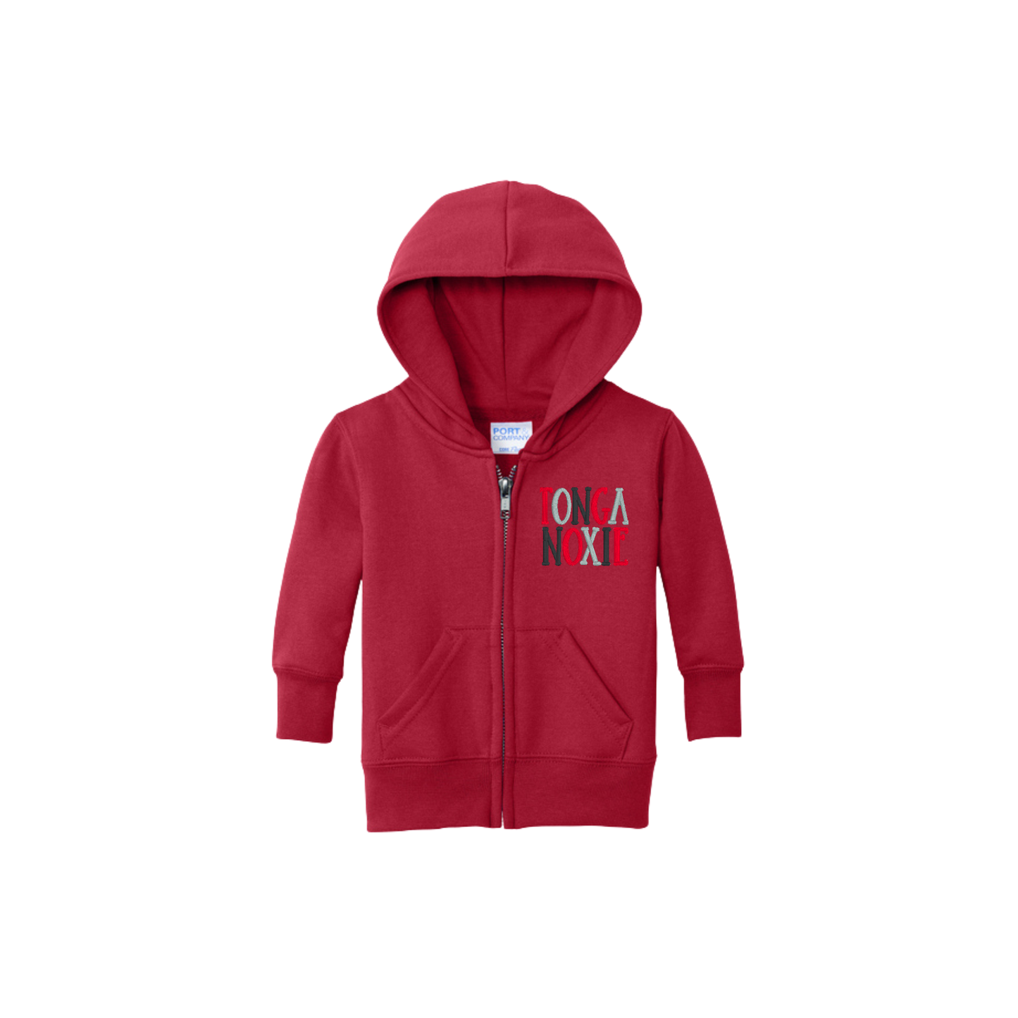 Tonganoxie Split Text Zip Hoodie - Infant & Toddler