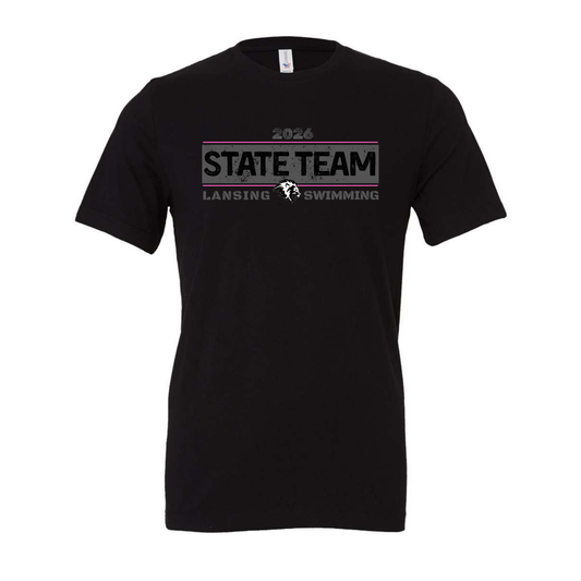Lansing Girls Swim State Tee