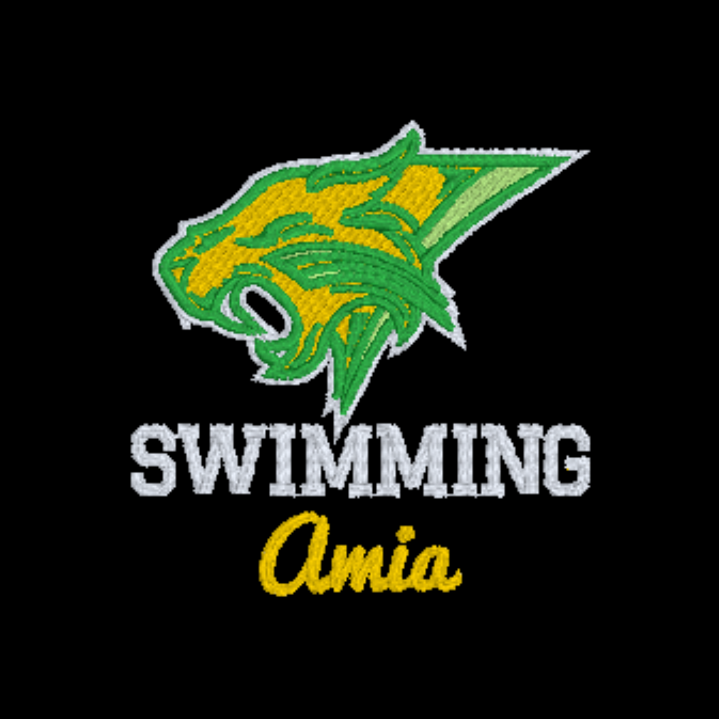 Bobcats Swim Embroidered Jacket