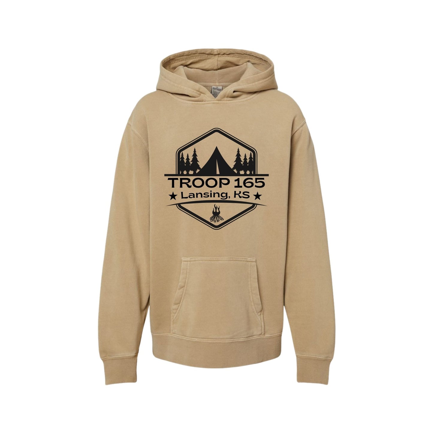 Troop 165 Sandstone Hoodie