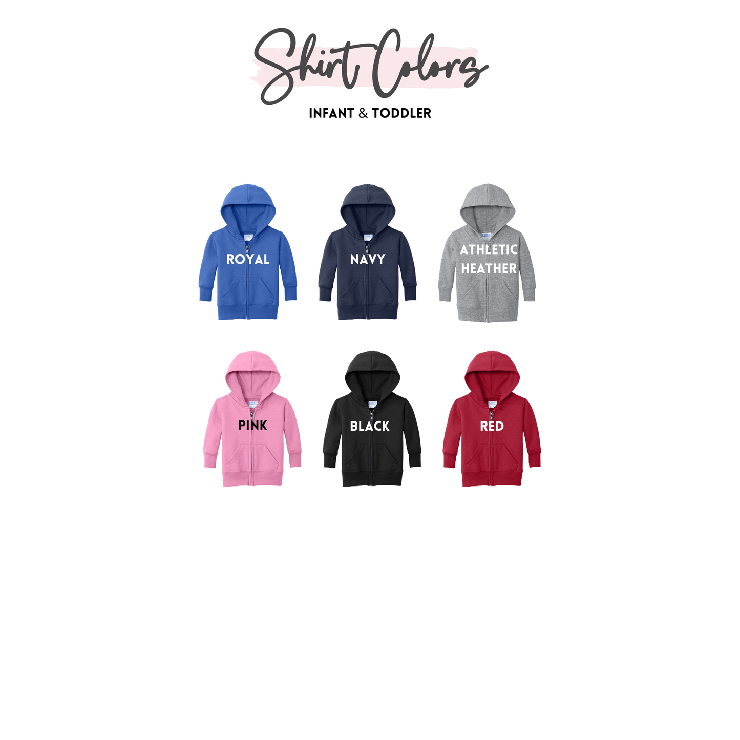 Tonganoxie Split Text Zip Hoodie - Infant & Toddler