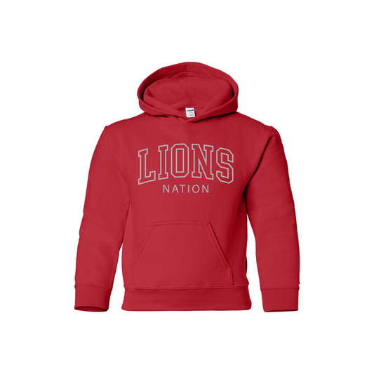 Youth Lions Sweatshirt or Hoodie